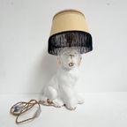 Vintage Tafellamp Van Keramieken Labrador thumbnail 2