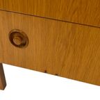 Vintage Ladekast Kastje Jaren 60 Teak Fineer Commode Design thumbnail 12