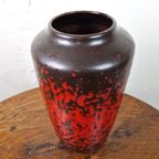 Scheurich Fat Lava Vloervaas, 1970 thumbnail 4