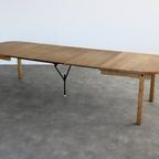 Vintage Eettafel | Tafel | Verlengbaar | Brutalist | Kjaernulf thumbnail 13