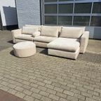 4x6 sofa – X2 Modulaire Hoekbank In Ecru Velours thumbnail 3