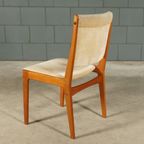 Midcentury Teakhouten Eetkamerset – Tafel – 4 Stoelen thumbnail 10