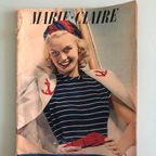 6X Vintage Uitgave Tijdschrift Marie Claire Uit 1939 thumbnail 8