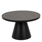 Leeds Salontafel - Ø65 Cm - Zwart Keramiek thumbnail 13