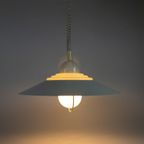 Vintage Design Lamp - Designer Knud Christensen - Denemarken - Ufo Lamp - Space Age - Hanglamp - thumbnail 2