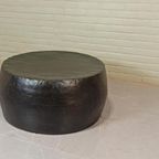Zwarte Metalen Trommel Salontafel, Rond, 70 Cm thumbnail 5