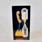 Sixties Vintage Kunsthars Zandloper thumbnail 2