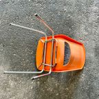 Oranje Jaren 70 Stoel ( 3 Stuks) thumbnail 14