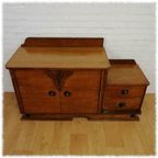 Vintage Art Deco Dressoir, Kaptafel, Tv-Meubel, Ladekast thumbnail 5