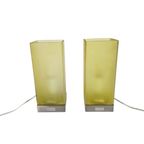 Boxford Holland - Jan Des Bouvrie - Kubus Lampen (2) - Cubic Lamp - R2217 - 1990'S thumbnail 7