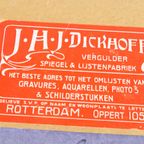Gezicht Op Het Ij Voor Amsterdam, 1913 Hobbe Smith (1862-1942) - Prent thumbnail 5