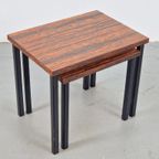 Vintage 2 Bijzettafel Nesting Pastoe Mimiset ´60 Mid Century thumbnail 10