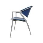 Calligaris - Leer - Eetkamerstoelen Set (2) - Made In Italy - 1990'S thumbnail 9