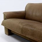 Neck Leather 2,5-Seater Sofa By Hugo De Ruiter For Leolux 1970S thumbnail 7
