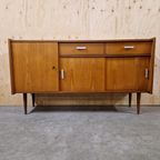 * Vintage Dressoir Jaren 60 Lowboard Teak Dressoir thumbnail 2