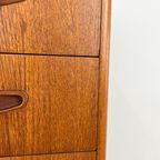 Scandinavisch Vintage Teak Fineren Ladekast Kalmar thumbnail 9