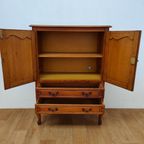 Brocante Queen Ann Barkast Wandkast Buffetkast Ladekast Drankenkast108 thumbnail 3