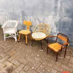 Vintage Houten Kinderschoolstoeltje thumbnail 5