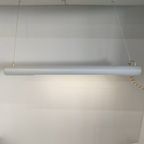 Massive Design Fluorescente Tube Lamp (jaren 70/80, Wit) thumbnail 6