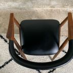 Armchair Model 213 In Teak And Imitation Leather/Skai Designed By Th Harlev For Farstrup Møbler thumbnail 10