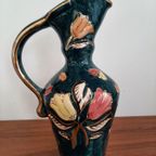 Vinage Vaas Kan Karaf H. Bequet Stijl thumbnail 13
