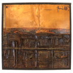 Vintage Schilderij Finn Lorentzen Koper thumbnail 4