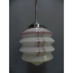 Art Deco Hanglamp Met Lampion Kap thumbnail 4