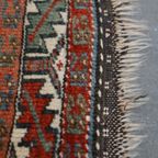 Kleurrijk Vintage Vloerkleedje/ Loper Oosterse Stijl 102x38cm thumbnail 5