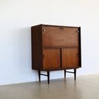 Vintage Secretaire | Bureau | Kast | Jaren 60 | Teak thumbnail 16