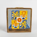 Westraven Utrecht - Cloisonné Tegel Wapen Van H.K.H. Prinses Beatrix - 1938 thumbnail 2