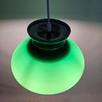 Groen Glazen Hanglamp Vintage thumbnail 4