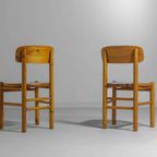 Set Van 6 Deens Mid-Century Eetkamerstoelen Van Rainer Daumiller In Dennenhout, 1960S thumbnail 14