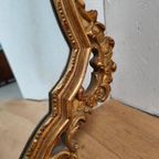 Vintage Barok Brocante Rococo Spiegel Schouwspiegel Facet 13 thumbnail 14
