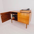 Vintage Deens Design Dressoir, Retro Teak Audiomeubel 1960S thumbnail 3