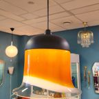 Vintage Peill Putzler Hanglamp Plafondlamp Glas thumbnail 14