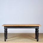 Grenen Boeren Tafel Met Oud Blad thumbnail 3