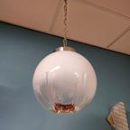 Vintage Murano Mazzega Hanglamp Plafondlamp Lamp Italië thumbnail 3