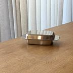 Vintage Stainless Steel Butter Dish thumbnail 3