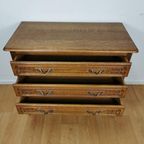 Vintage Queen Ann Ladekastje, Commode Dressoir Ladekast Badkamermeubel 101 thumbnail 7