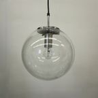 Large Limburg Glashütte Hanging Lamp Globe 1970S Germany thumbnail 11