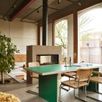 HKLIVING Fluffy Rond Vloerkleed Bruin thumbnail 3