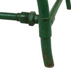 Unieke Groene Industriële Werkbank Werktafel Hout Metaal 160Cm thumbnail 19