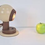 Vintage Eyeball Magneet Globe Tafellamp Neweba Ag Swiss '70 thumbnail 12