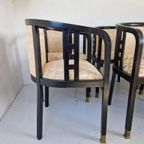 6 Josef Hoffman Stijl Stoelen Design Arts & Crafts thumbnail 4