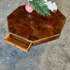 Vintage Salontafel Met Walnootfineer thumbnail 16