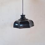 Vintage Metalen Vrieland Lamp Zwart. thumbnail 6