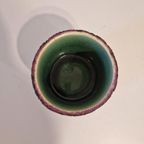Vintage Berkenbast Pot Paarse Bloempot Vintage Pot thumbnail 6