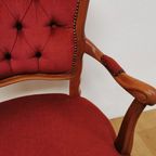 Brocante Vintage Franse Louis Xv Stoeltje, Fauteuil 103 thumbnail 6