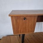 Vintage Mid Century Bureau Design Teak Braakman Stijl thumbnail 6