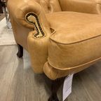 Showroommodel The Dundee Chesterfield Fauteuil In Honing Vintage Leder thumbnail 5
